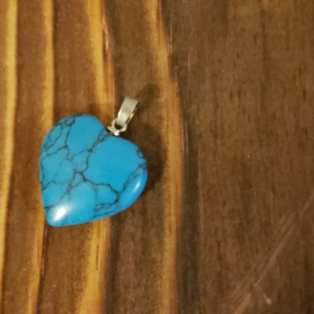 Turquiose Heart Fashion Pendant